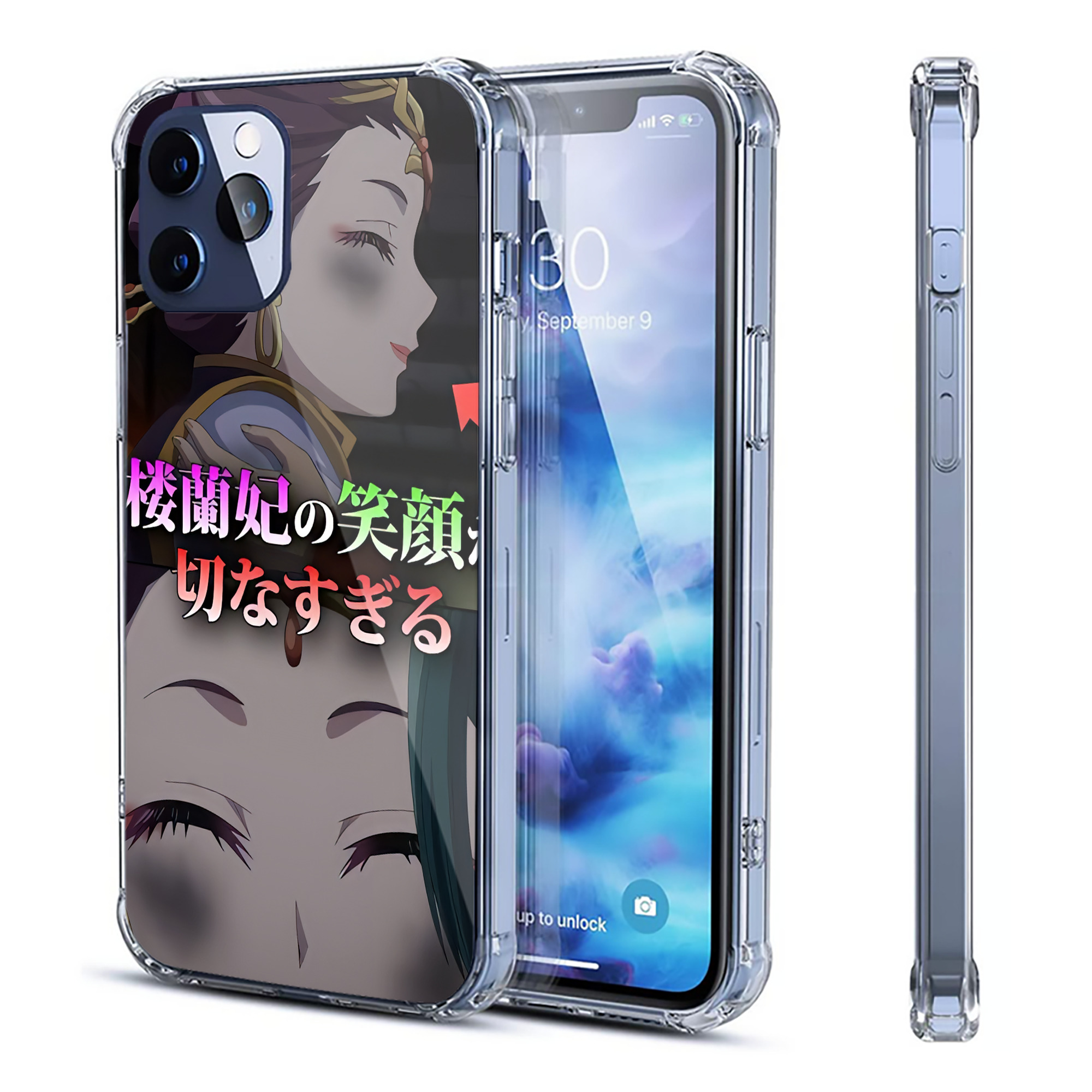 （画像用） 薬屋のひとりごと The Apothecary Diaries 【iPhone 12シリーズ対応】透明スマホケース（クリアソフトケース）